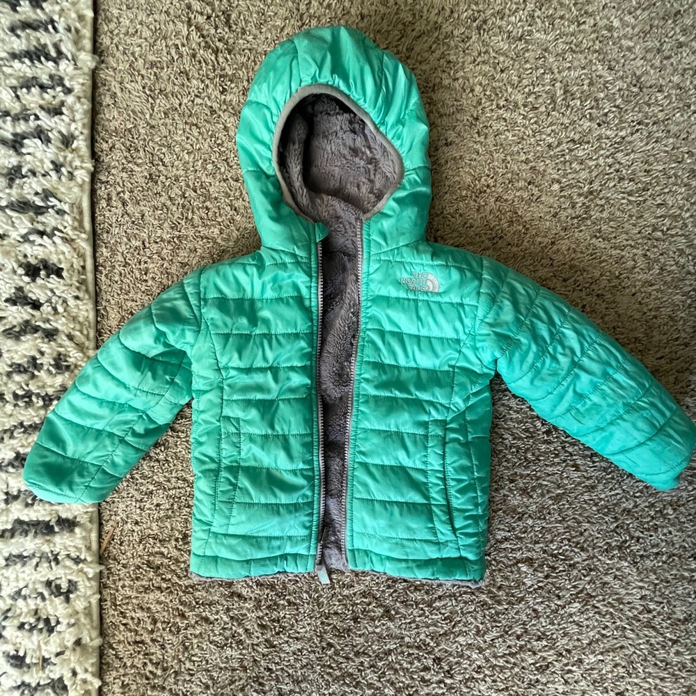 Little girls north face coat